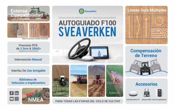 SISTEMA DE AUTOGUIADO F100 SVEAVERKEN